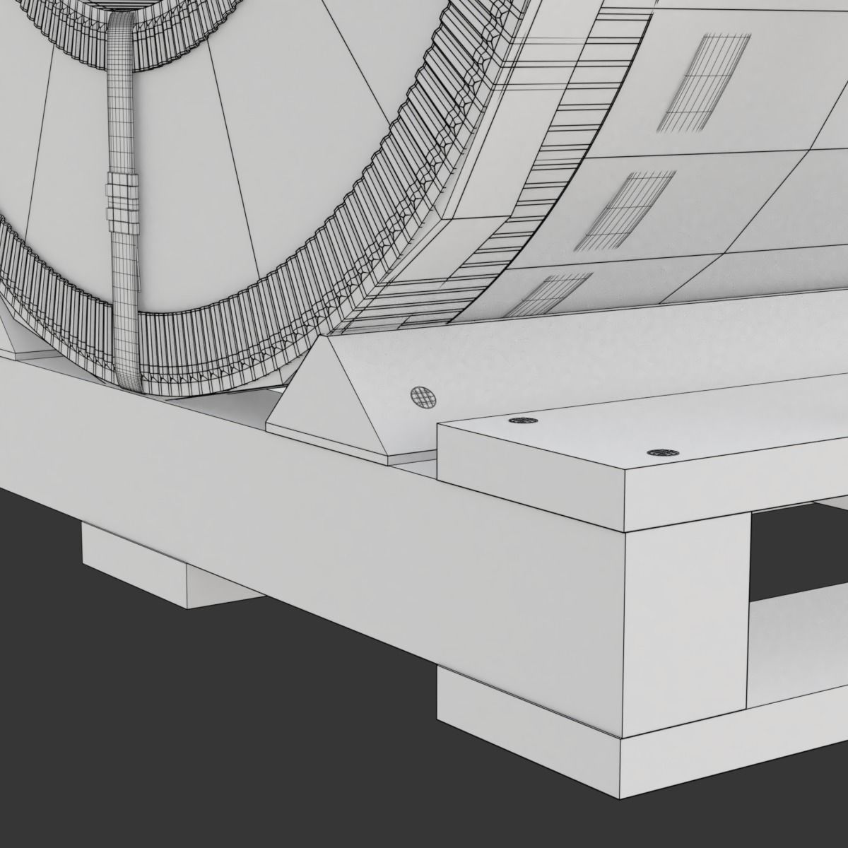 Steel Coil and Wooden Pallet 3D model_21