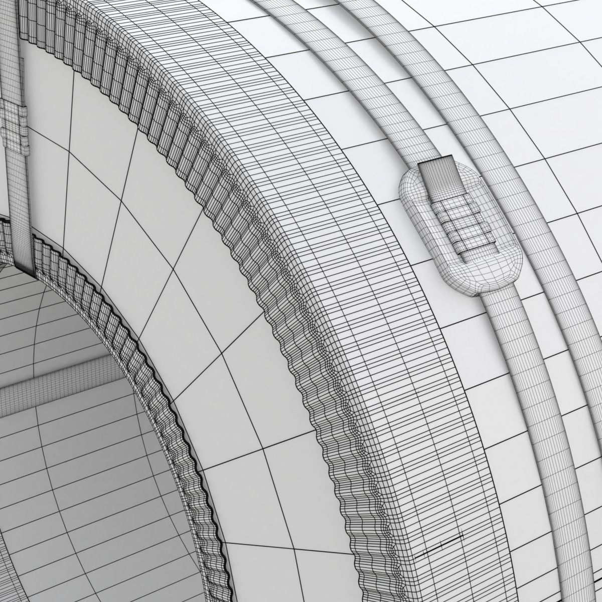 Steel Coil and Wooden Pallet 3D model_25