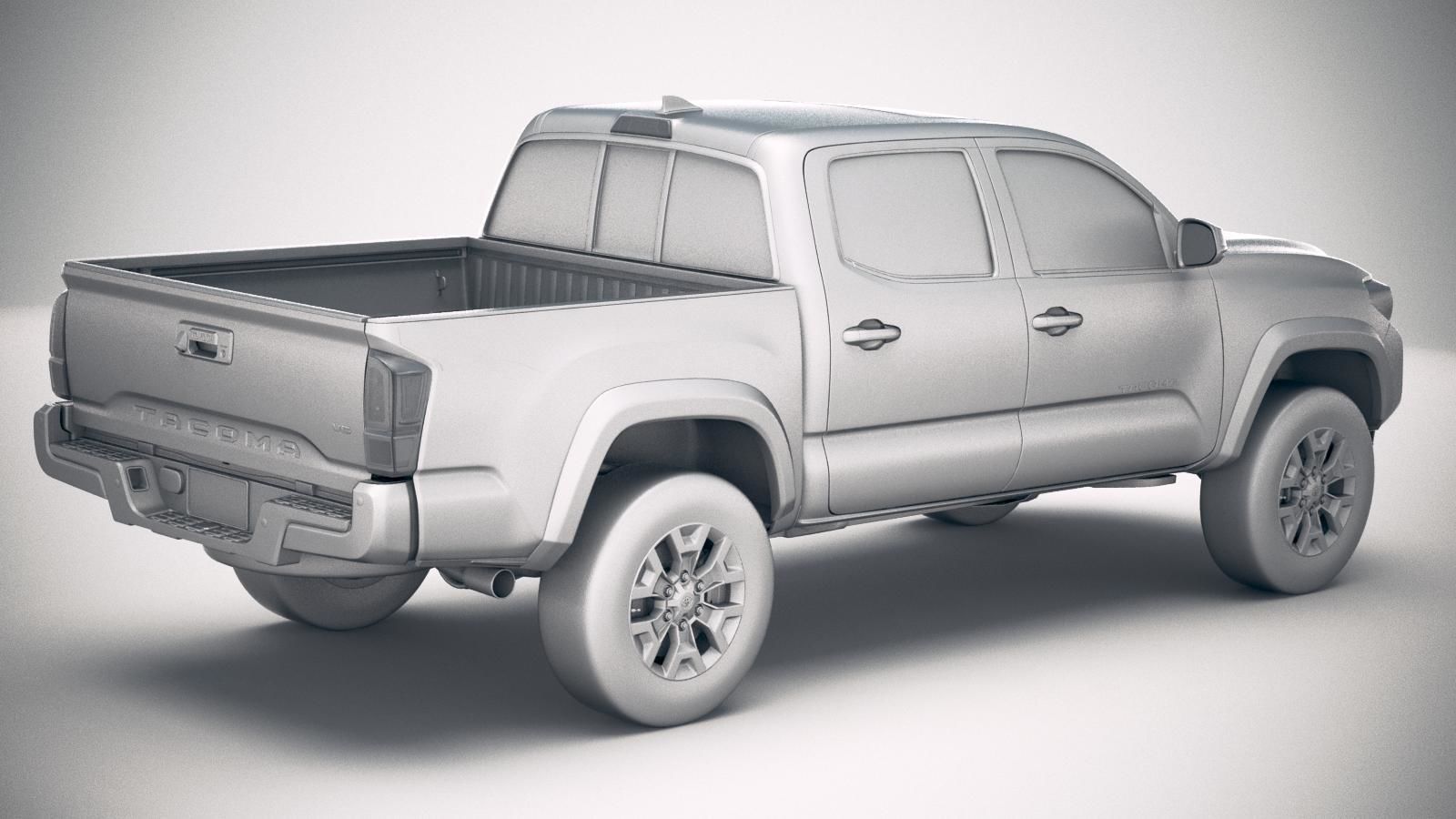 Toyota Tacoma TRD 2020 3D model_20