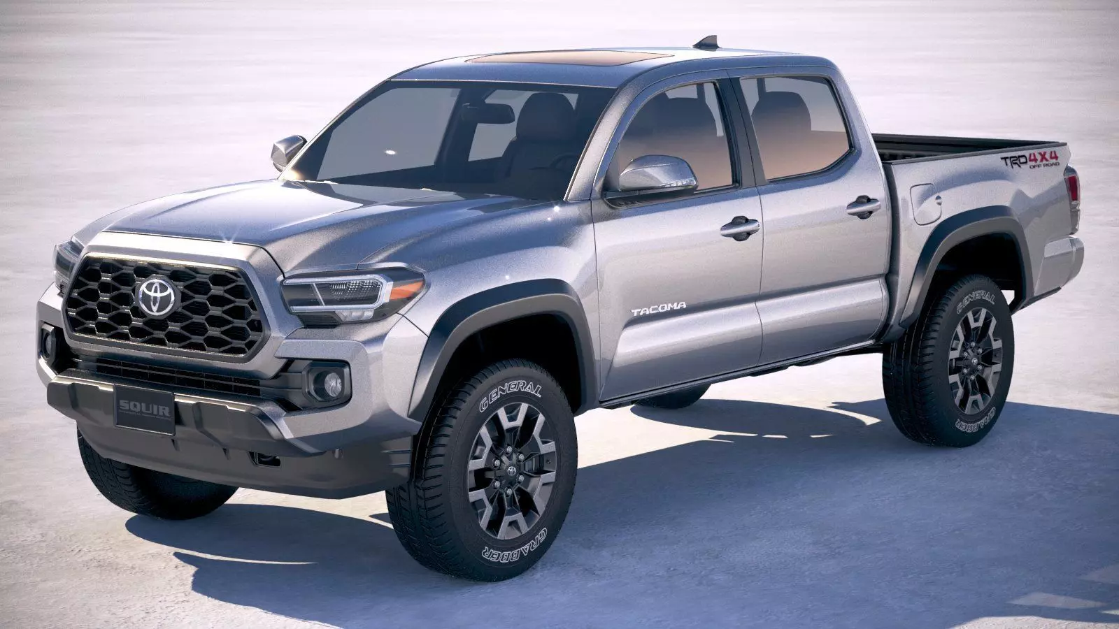 Toyota Tacoma TRD 2020 3D model_0