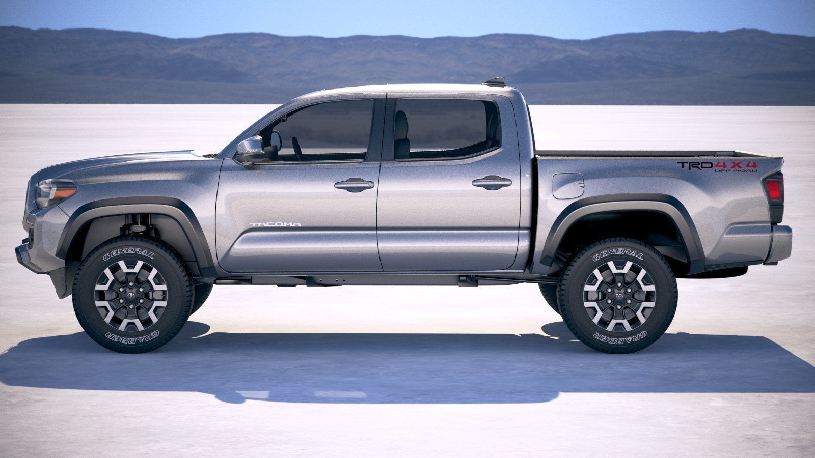 Toyota Tacoma TRD 2020 3D model_6