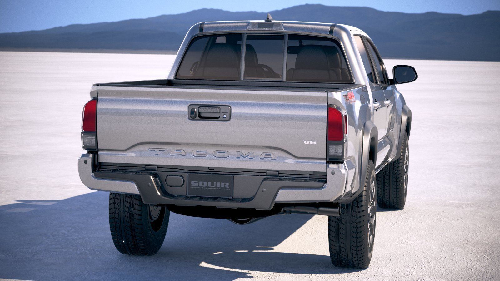 Toyota Tacoma TRD 2020 3D model_5