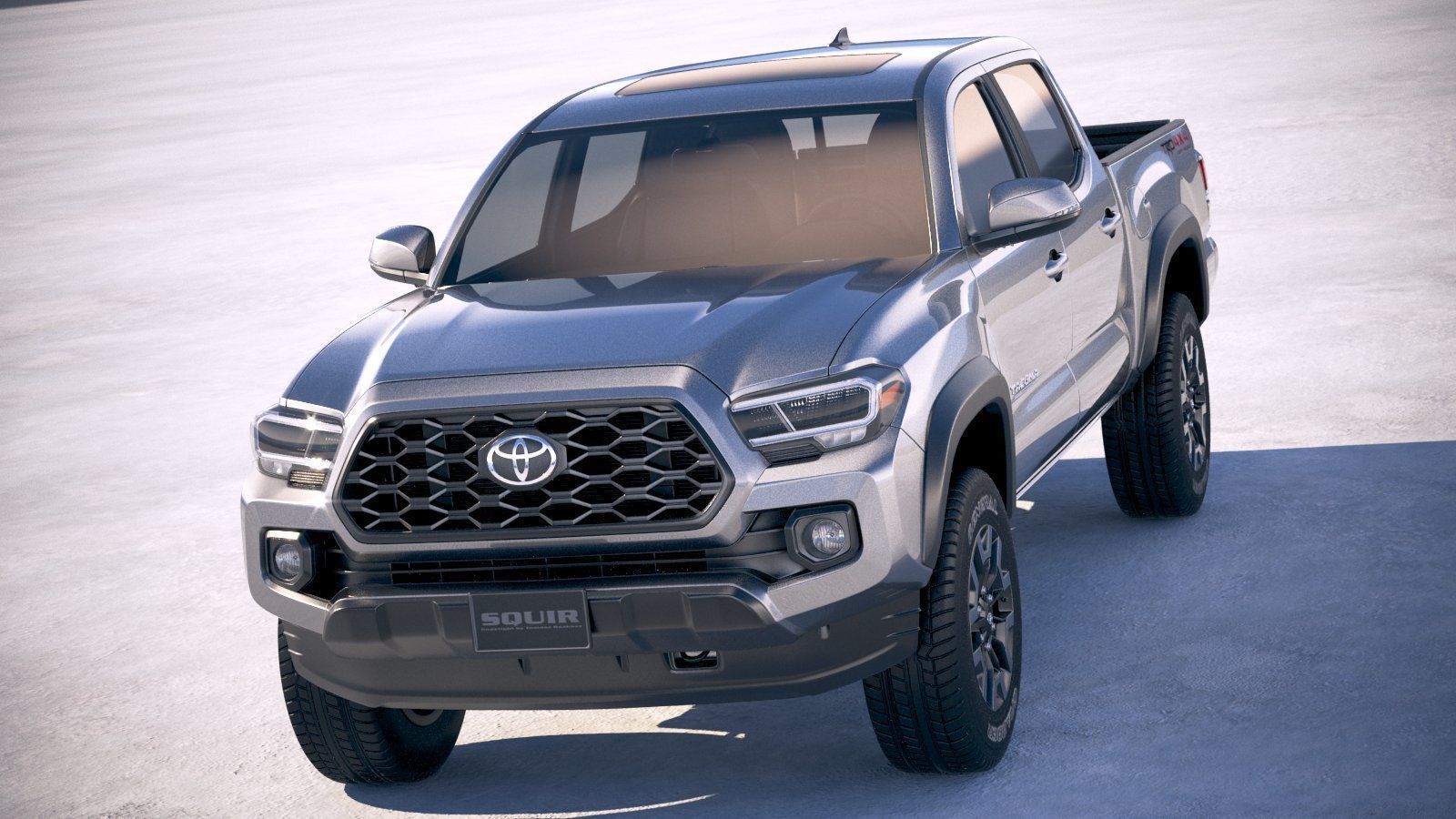 Toyota Tacoma TRD 2020 3D model_1