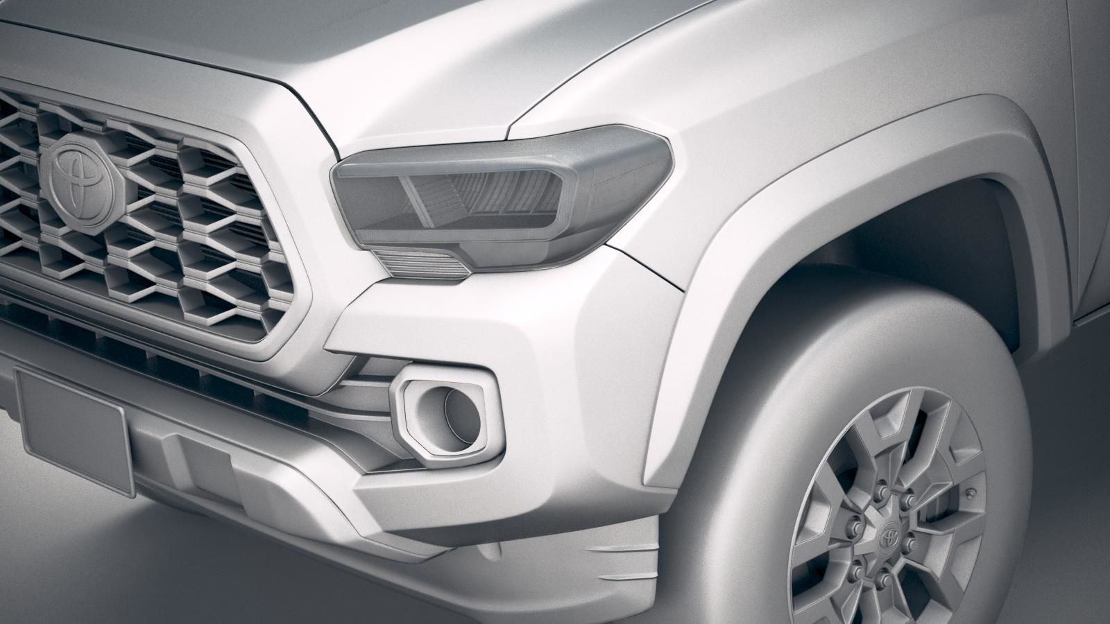 Toyota Tacoma TRD 2020 3D model_18