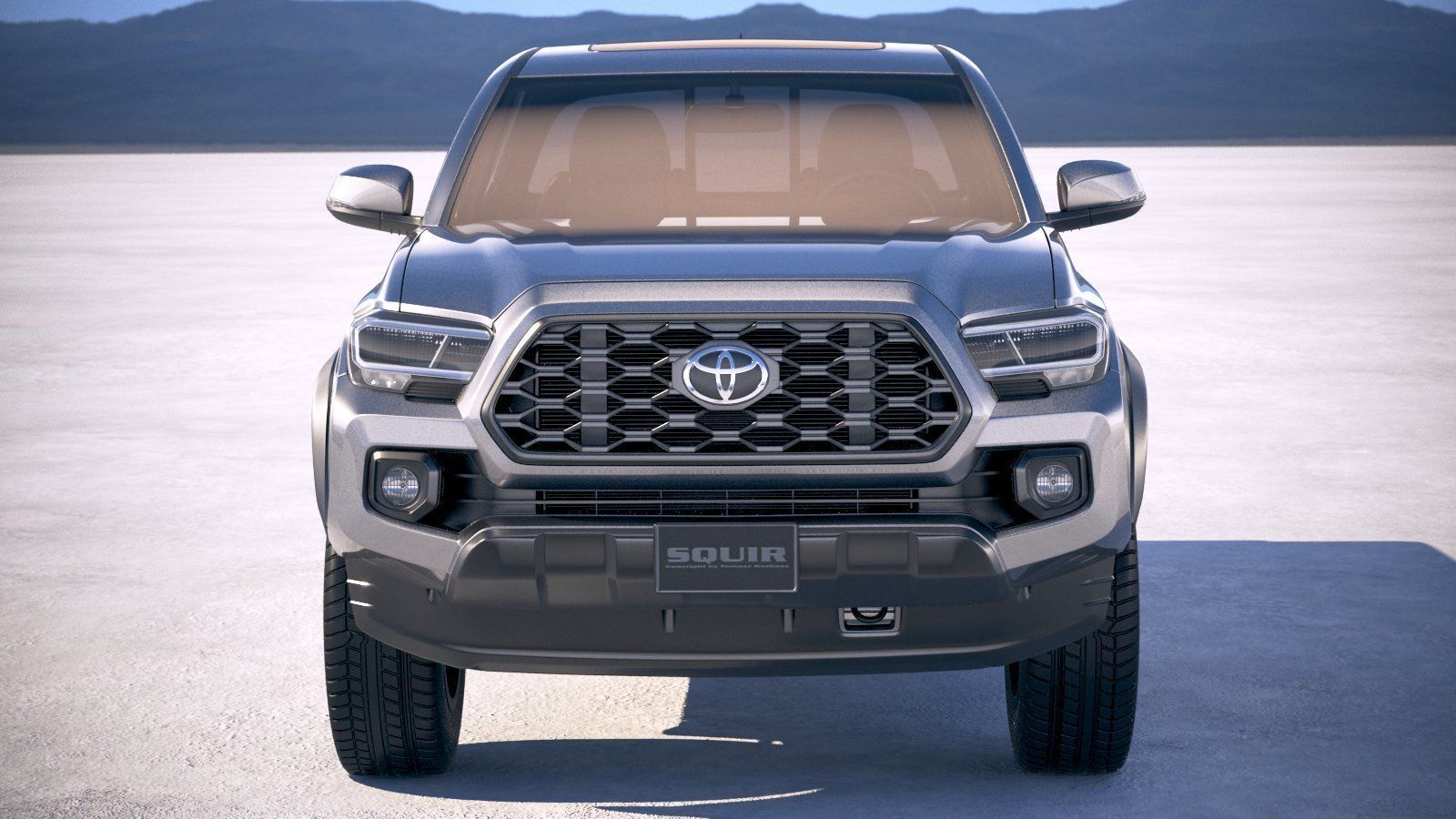 Toyota Tacoma TRD 2020 3D model_9