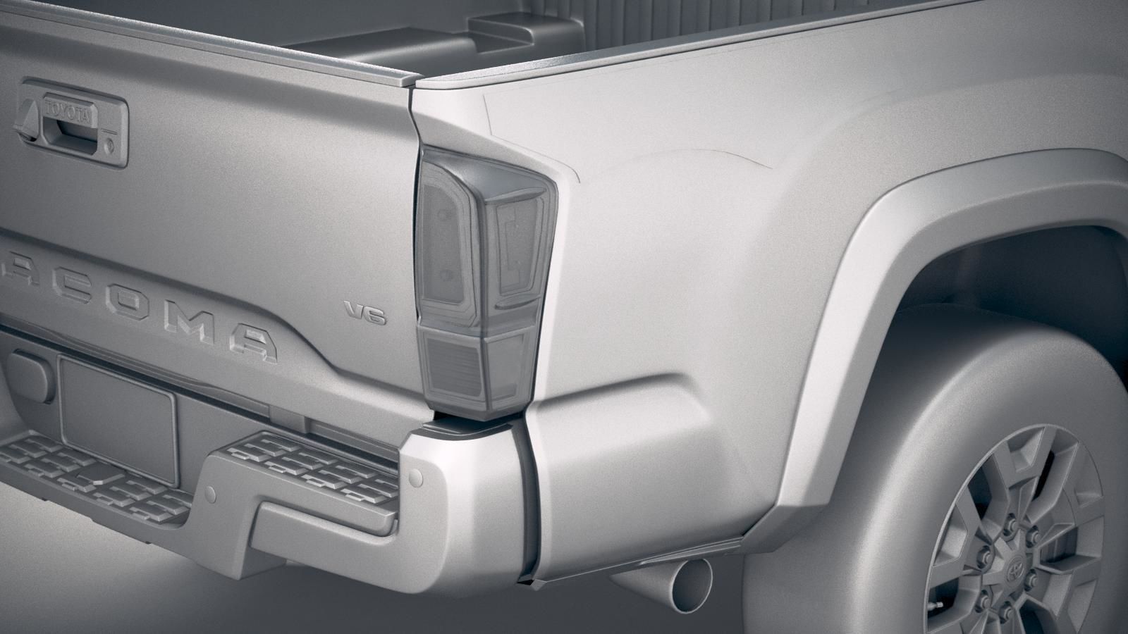 Toyota Tacoma TRD 2020 3D model_19