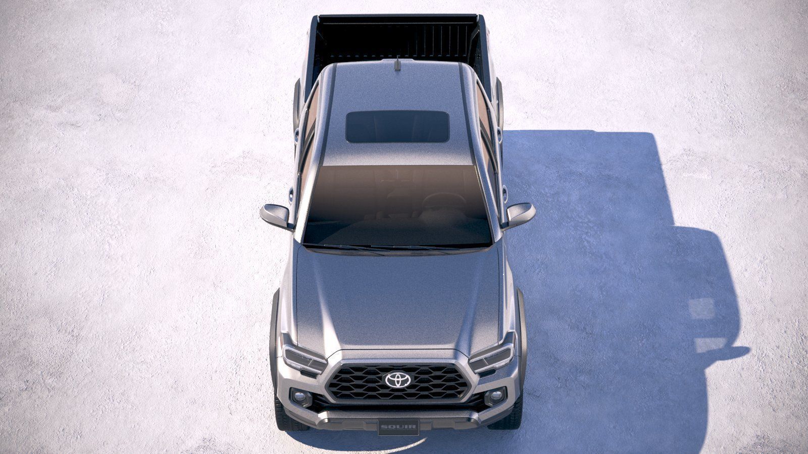 Toyota Tacoma TRD 2020 3D model_8