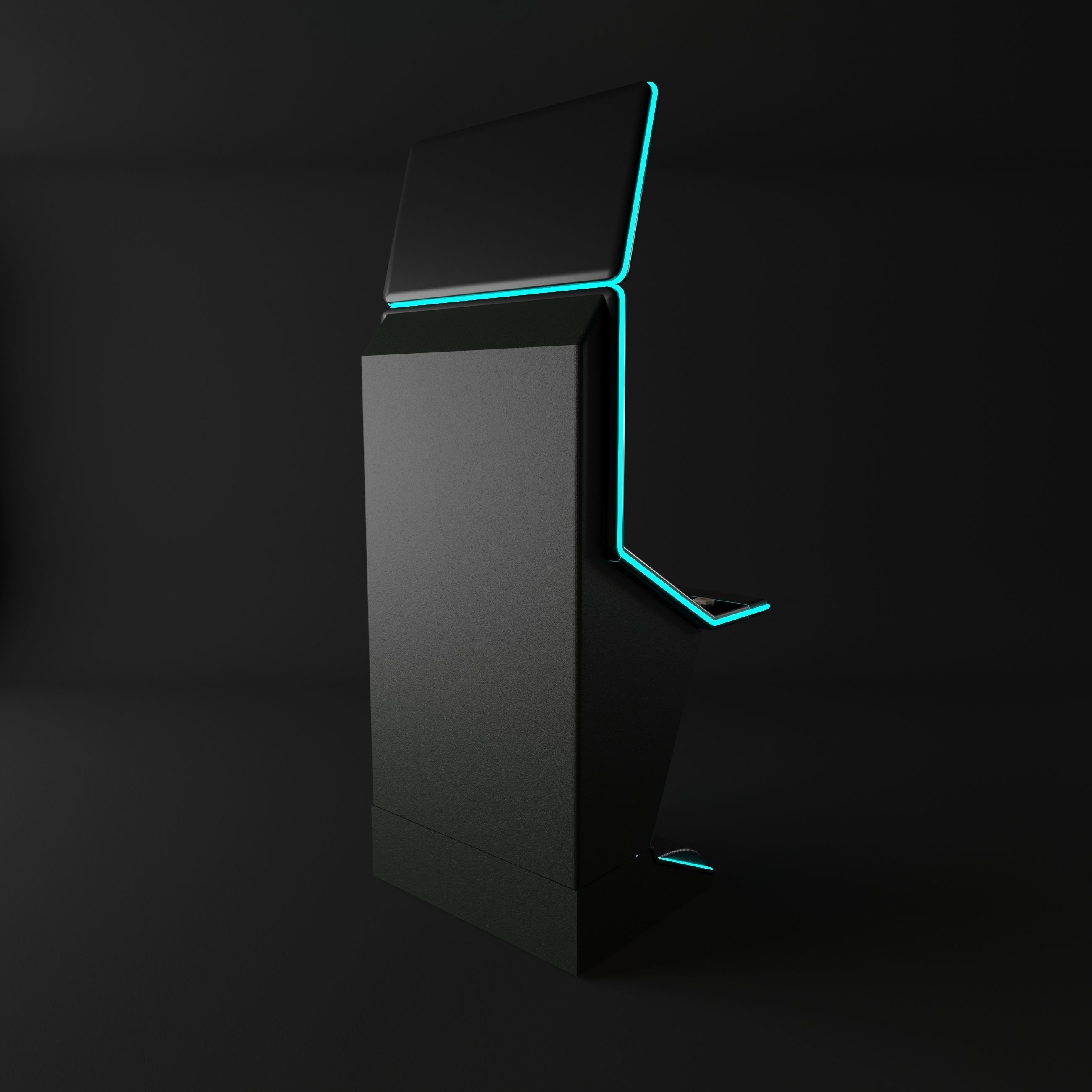 casino slot machine 3D model 3D model_5