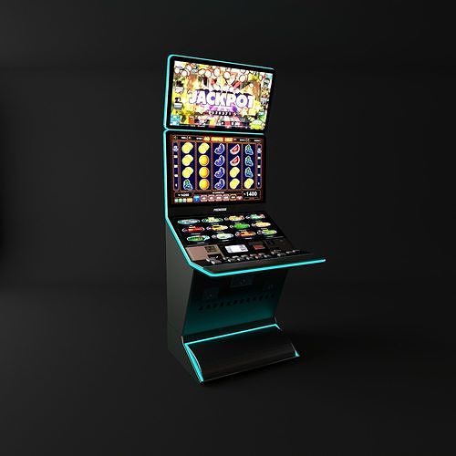 casino slot machine 3D model 3D model