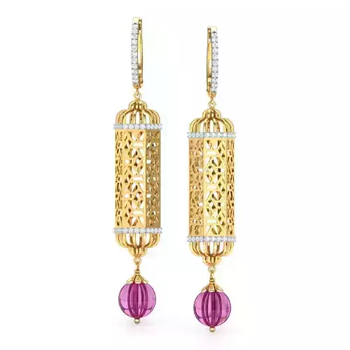 Hawa Jharokha Drop Earrings