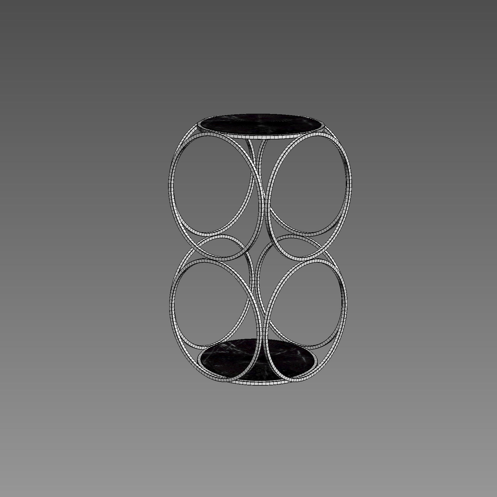 Side Table Alister 3D model_9