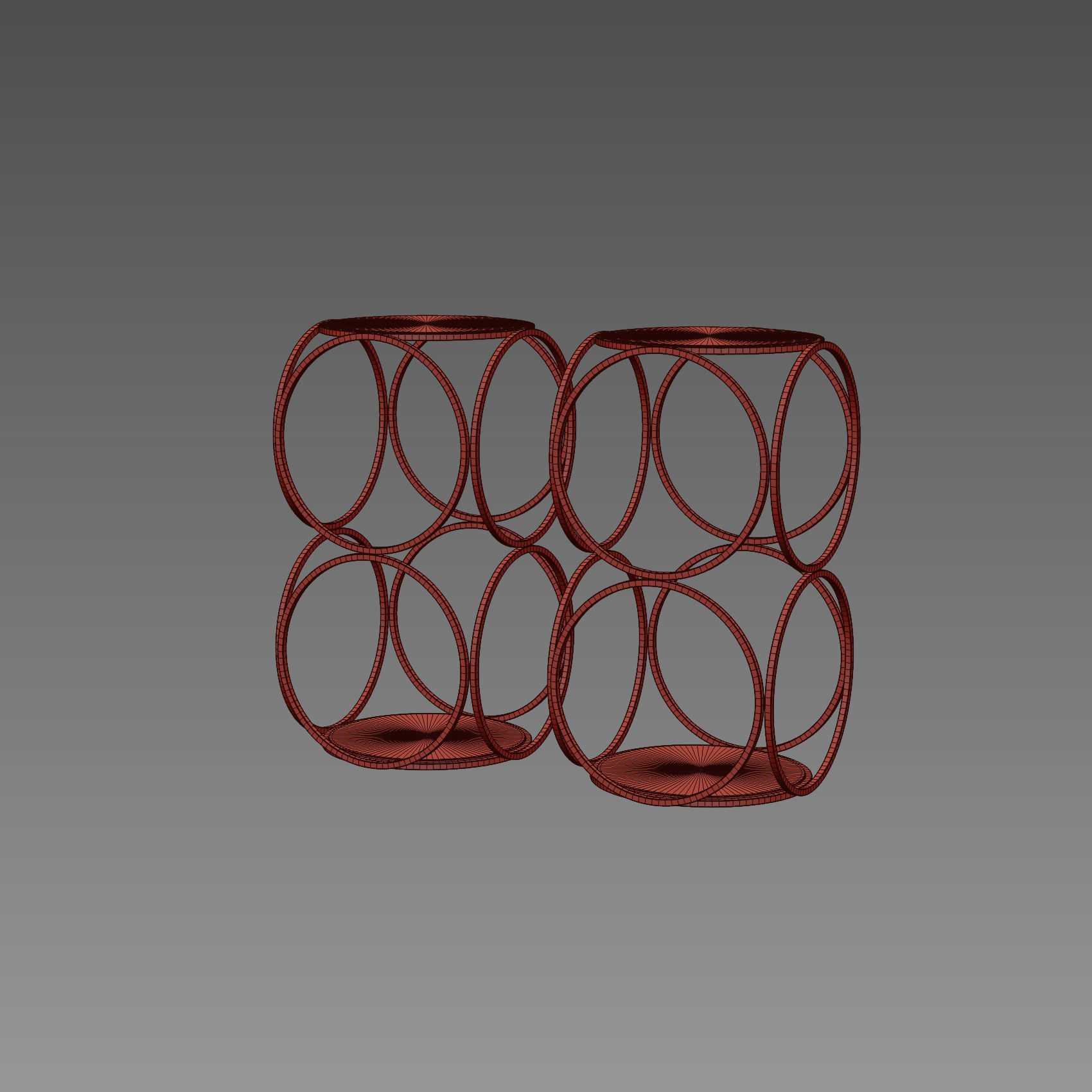 Side Table Alister 3D model_6