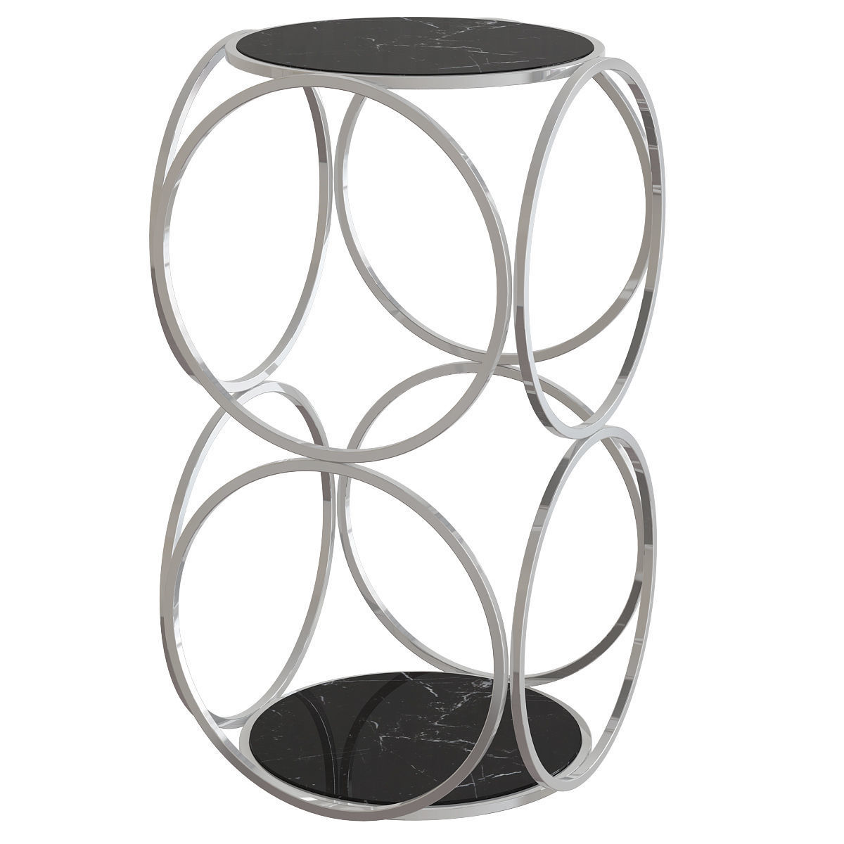 Side Table Alister 3D model_2