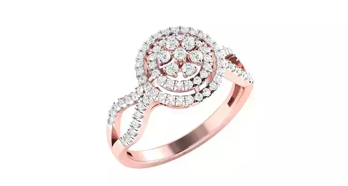 Women ring 3dm stl render detail 3D print model