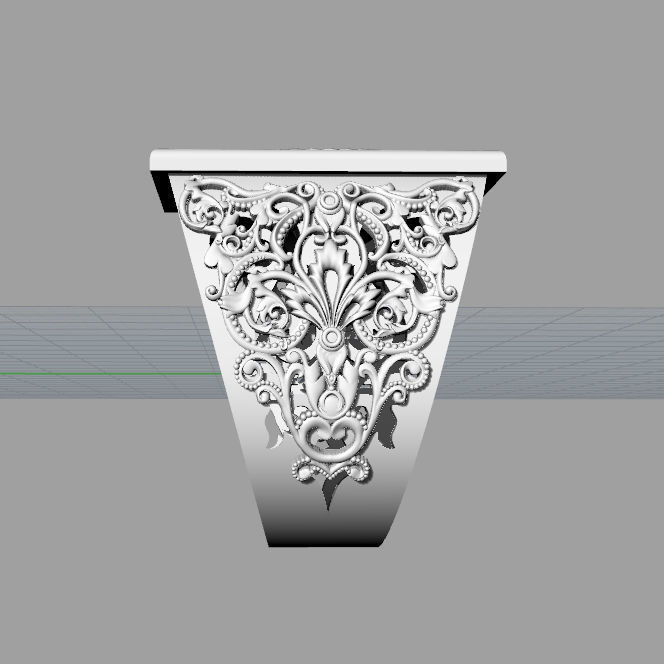 Mens ring Saint Nicholas  3D print model_10