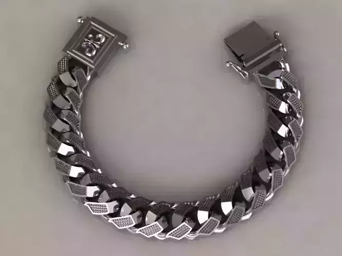 Chain Bracelets 14 3D print model