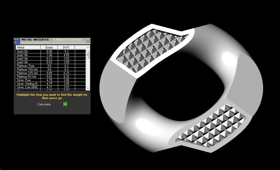 Chain Bracelets 14 3D print model_5