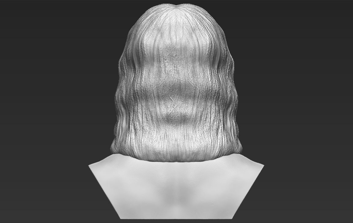 Jesus reconstruction based on Shroud of Turin 3D printing ready 3D print model_6