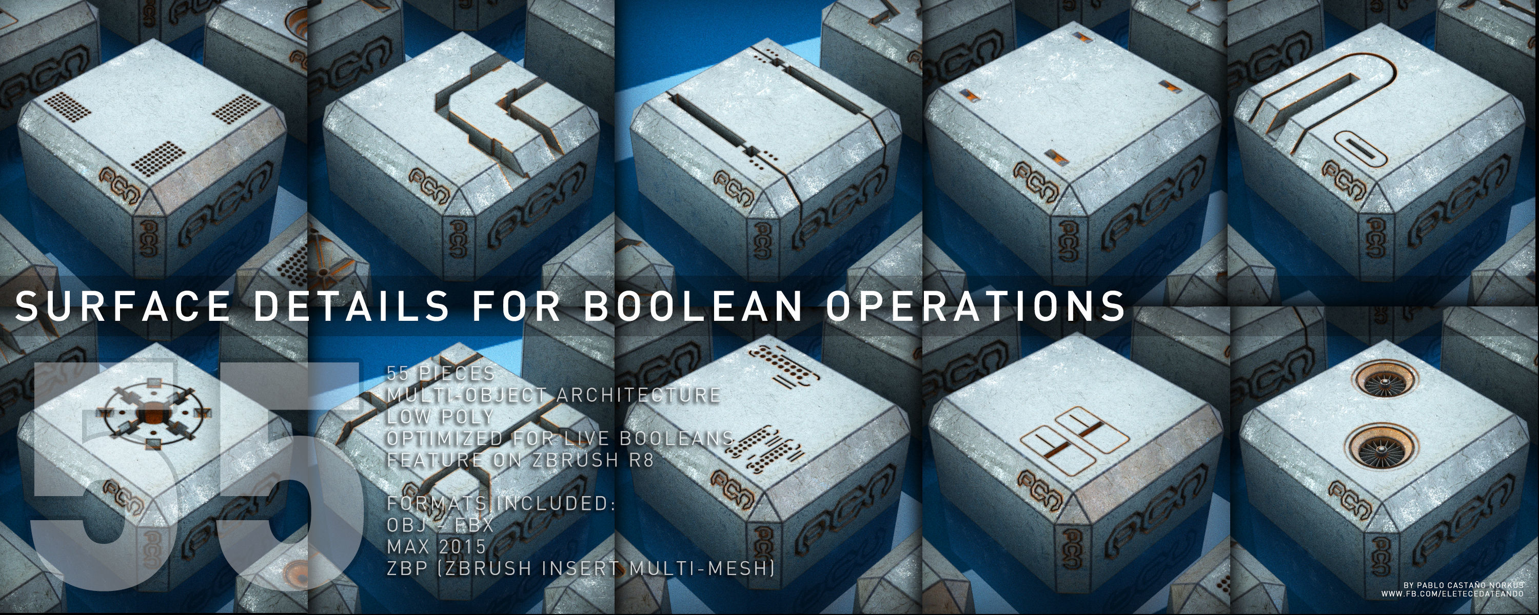 Surface Details For Boolean Operations 3D model_1