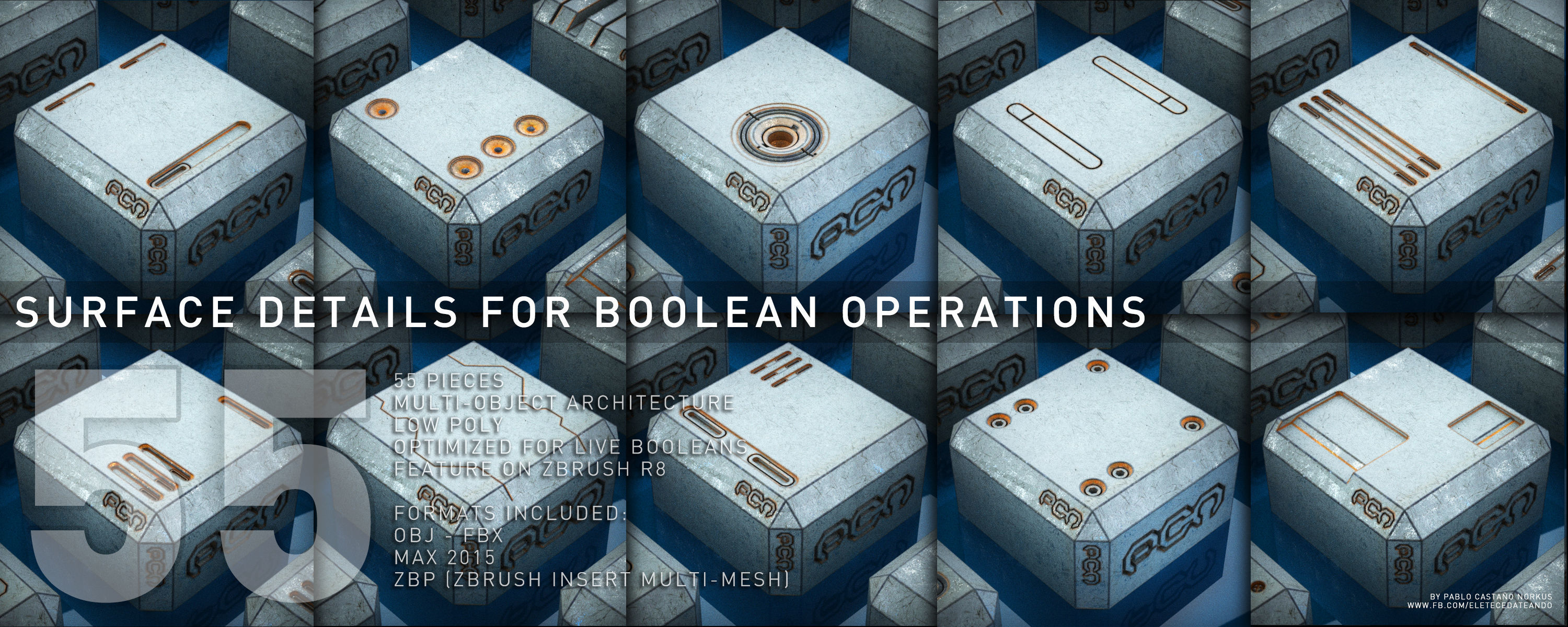 Surface Details For Boolean Operations 3D model_2