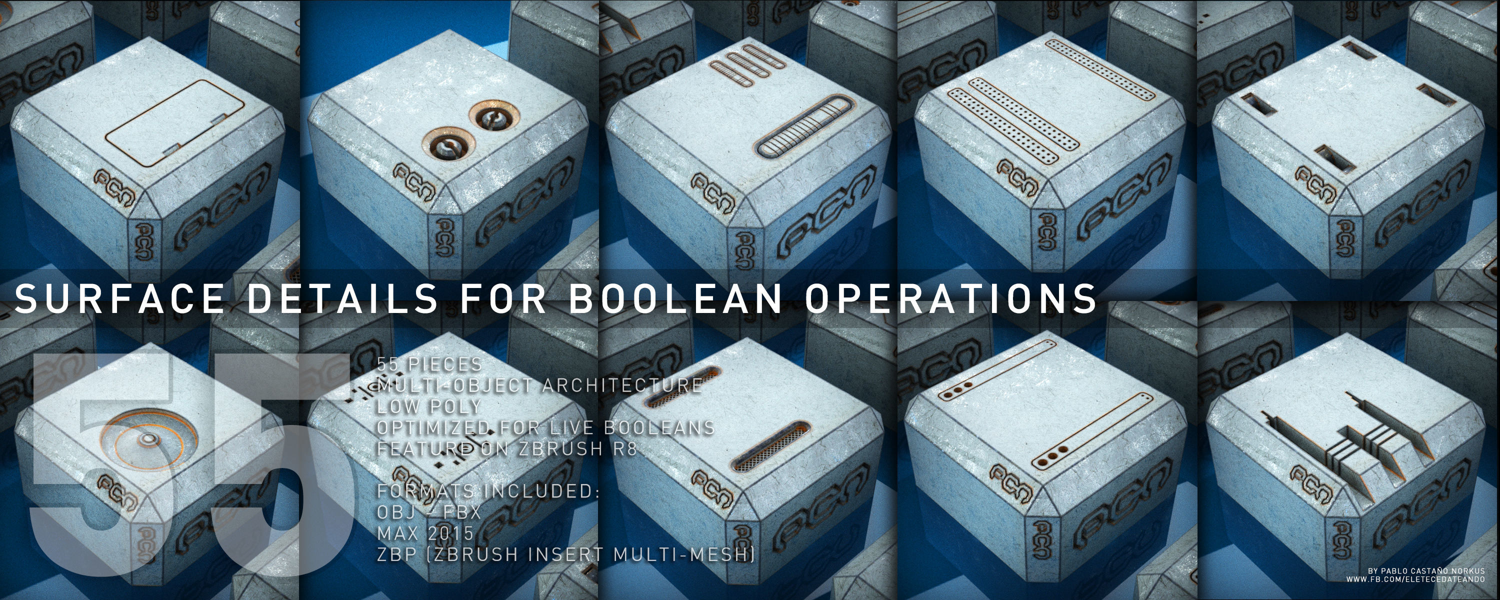 Surface Details For Boolean Operations 3D model_3