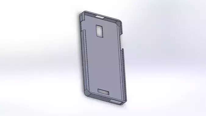 Alcatel phone stl model