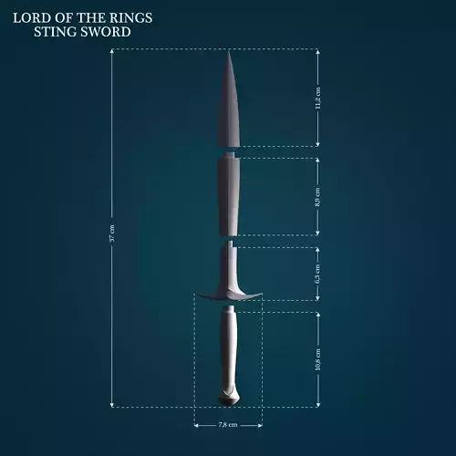 Sting Sword from Lord Of The Rings