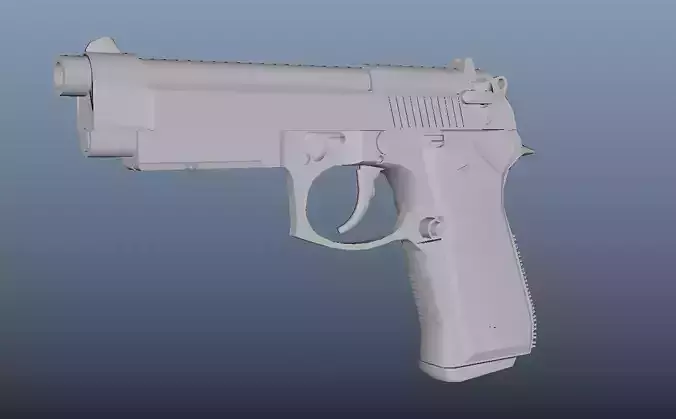 9MM PISTOL MODEL