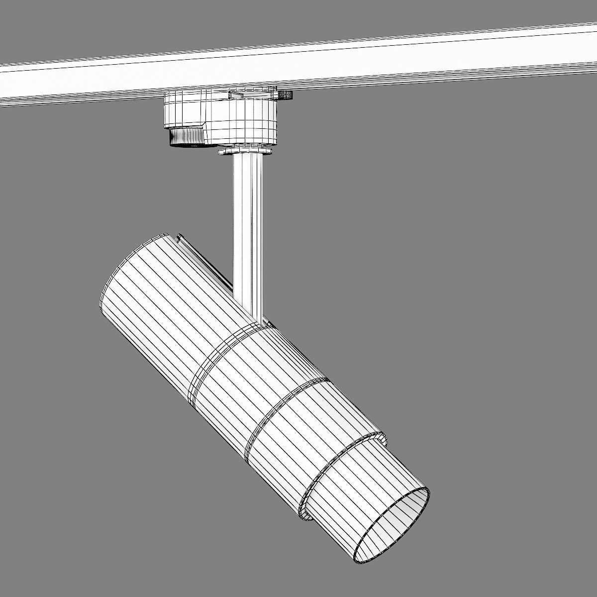 21523x Fuoco Lightstar LED lamp for track 3D model_3