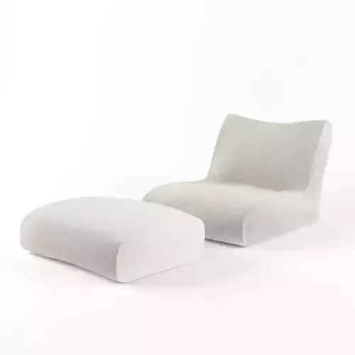 Ambient Bean Bag Low-poly 3D model