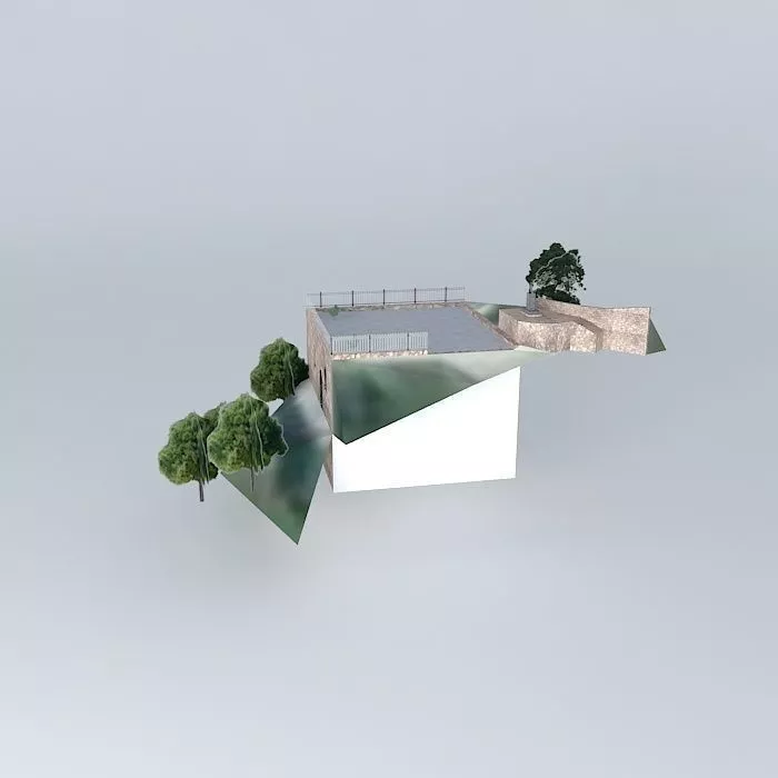 MONUMENT ARKADIANIS MOTHER-TANK Free 3D model