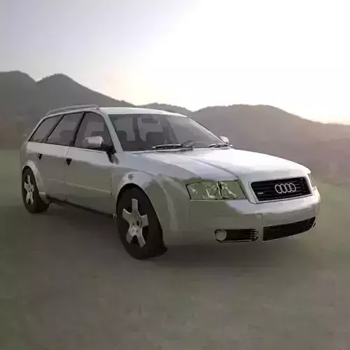 Audi A6A Avant 2001 obj 3D model