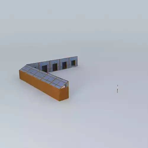 group of chicken hutches