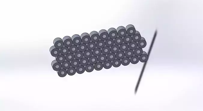 PCB spacers 2 and half  mm diameter  5mm long 3D print model