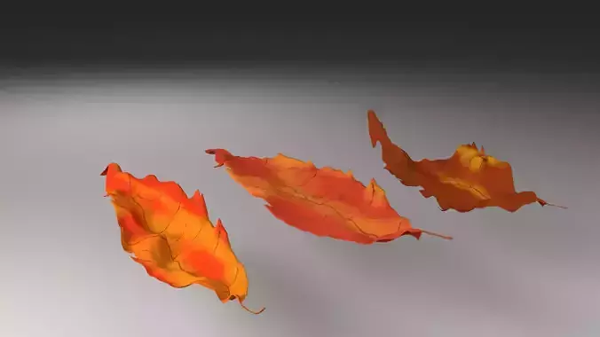 Simple Leaves 3D model