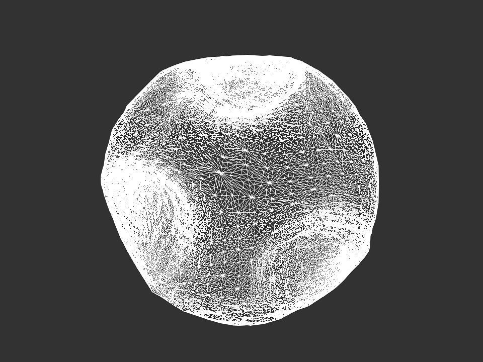 3 Mountains terrain Low-poly 3D model_84