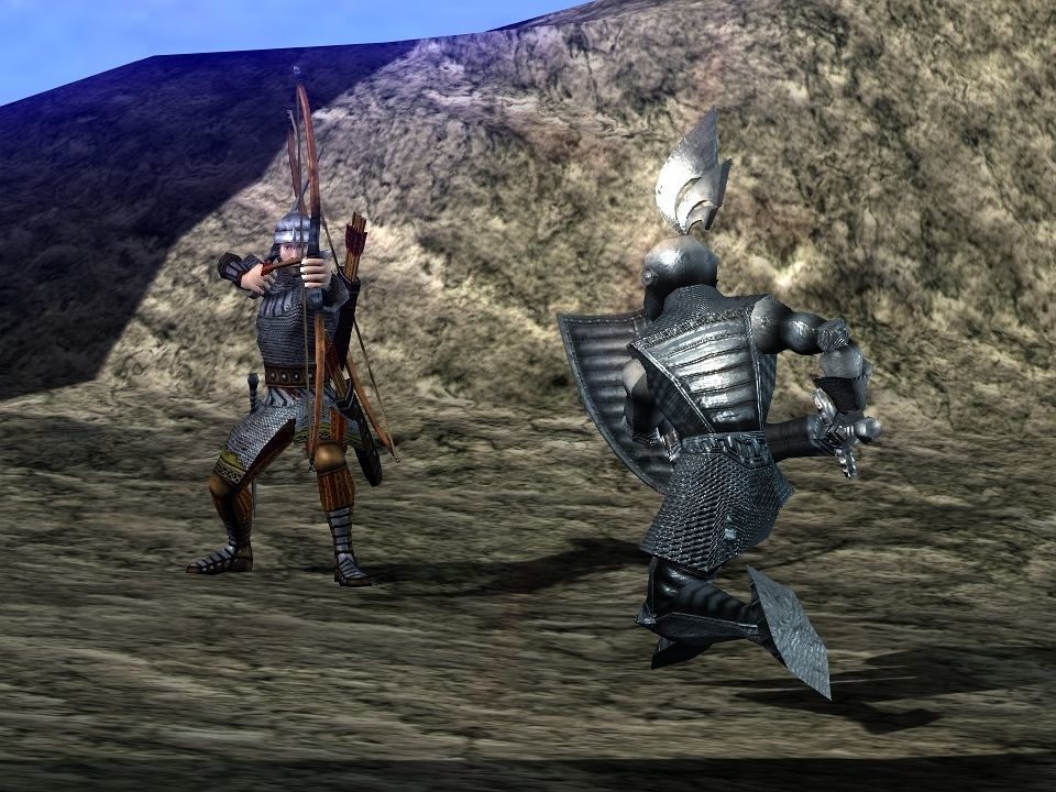 3 Mountains terrain Low-poly 3D model_12