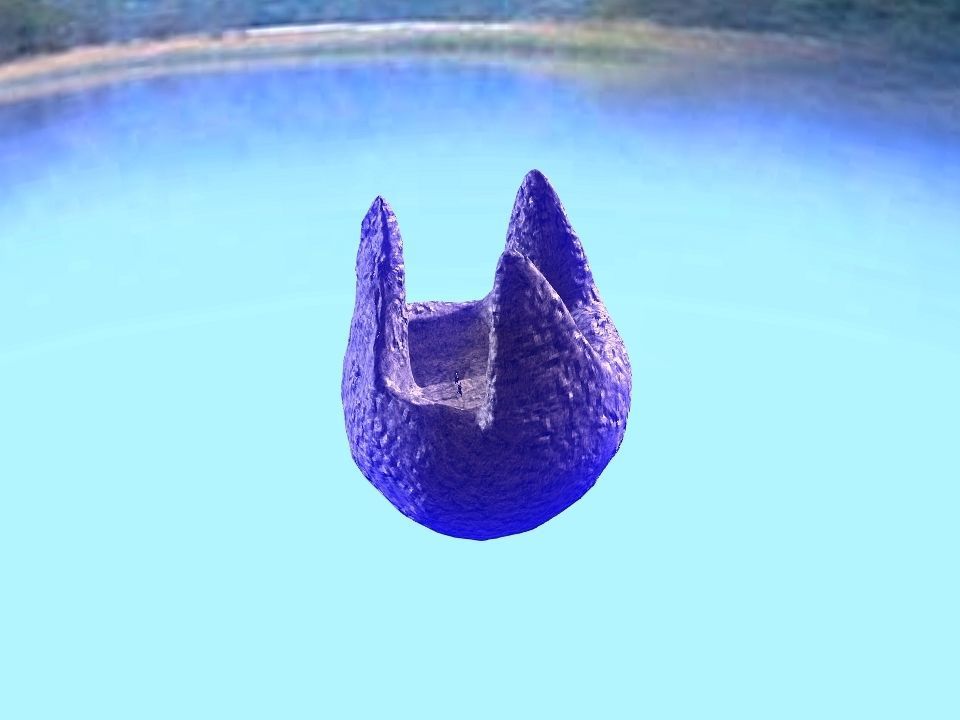 3 Mountains terrain Low-poly 3D model_53