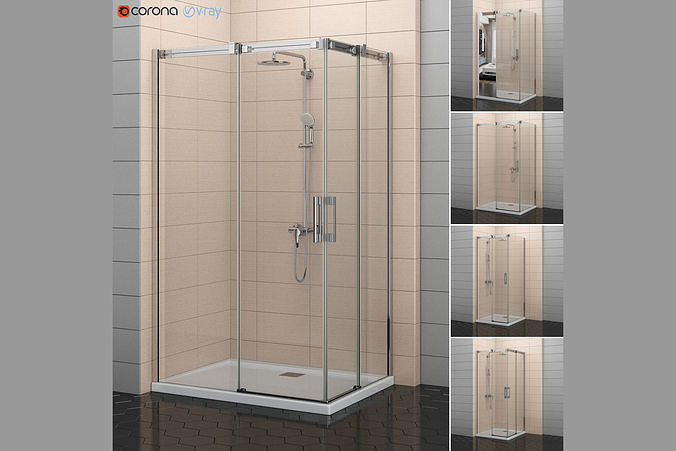 Cabin showers Radaway Espera 3D model