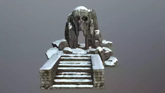snow skull cave 