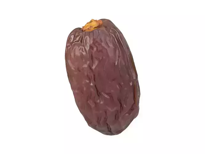 Photorealistic Medjool Date 3D Scan 3D model
