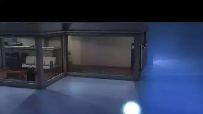 House 1 living room in