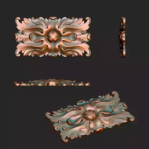 Stavros Rosette R-068 STL