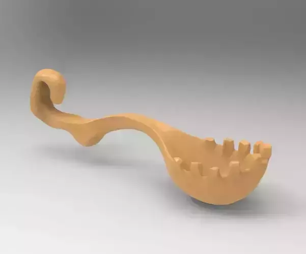 A Hungry Spoon 3D print model