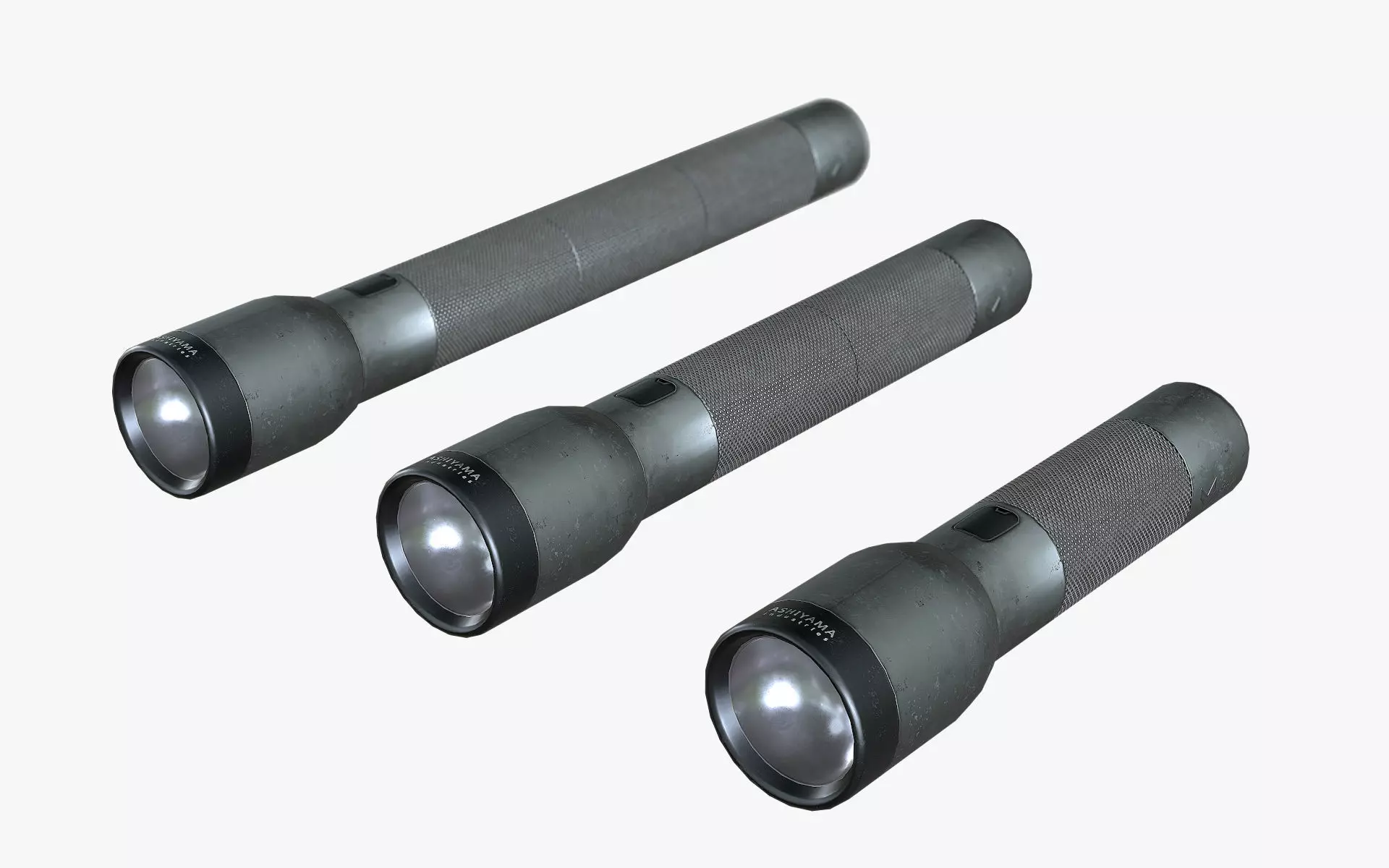 Flash Light PBR Specular Mobile LOD Sci-Fi Low-poly 3D model_0