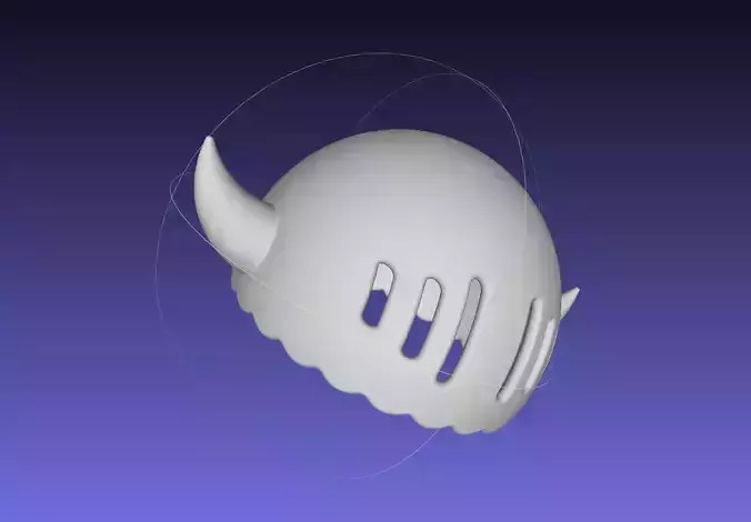 Seven Deadly Sins King Helbram Helmet Printable Model