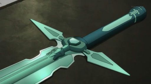 Swords - Dark Repulser and Elucidator - Sword Art Online Low-poly 3D model_11