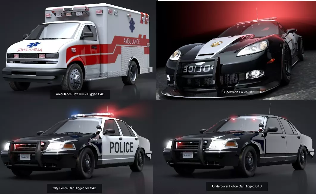 Emergency Vehicles Collection Pack _0