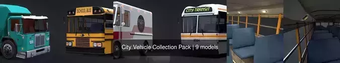 City Vehicle Collection Pack 
