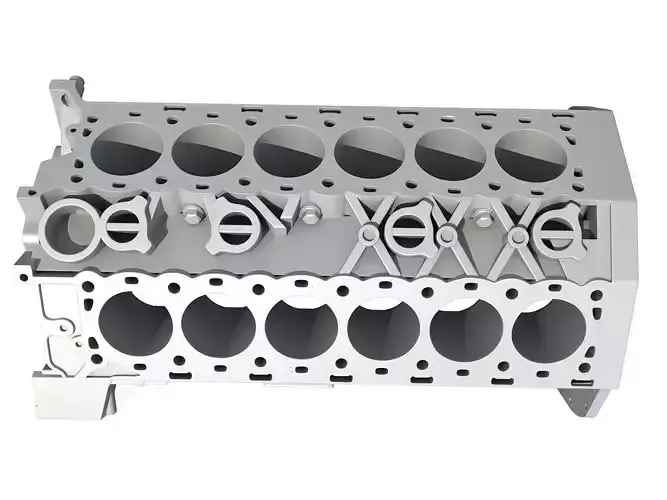 V12 Engine Block 3D model